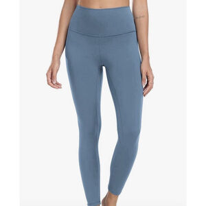 Colorful Koala Lt Blue High Rise Soft Ankle Leggings | Women Size L NWT